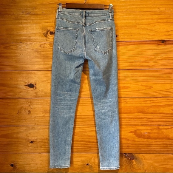 Agolde Sophie Mid Rise Ankle Jeans in Thriller 27 - Picture 5 of 12